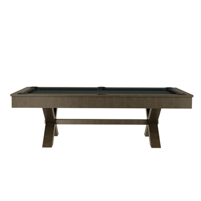 Crusader Wood Pool Table - Cappuccino Finish
