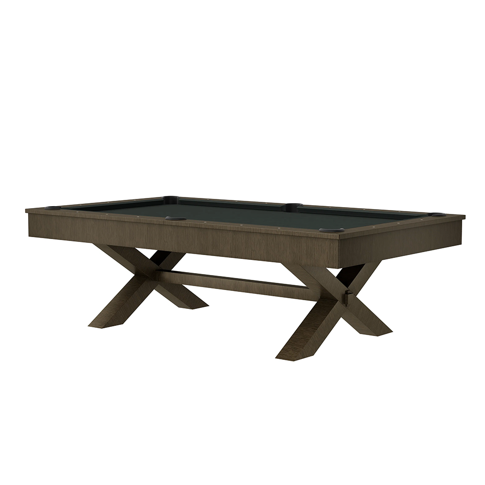Crusader Wood Pool Table - Cappuccino Finish