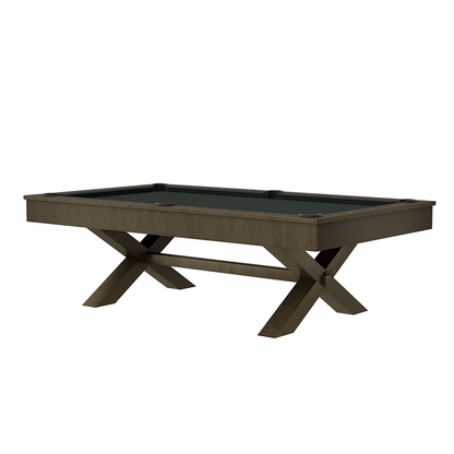 Crusader Wood Pool Table - Cappuccino Finish