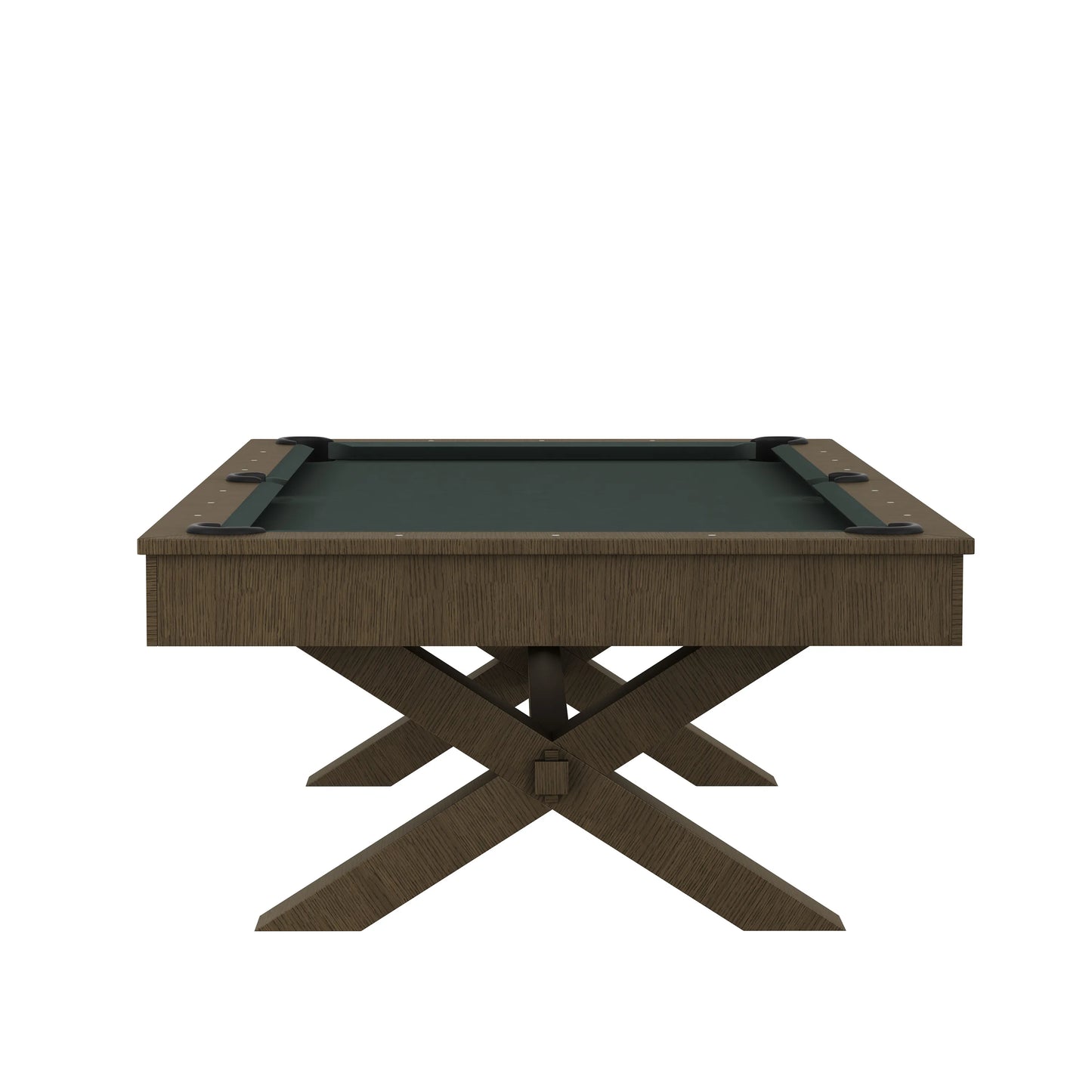 Crusader Wood Pool Table - Cappuccino Finish
