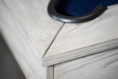 Manhattan Slate Pool Table - Whitewash Finish