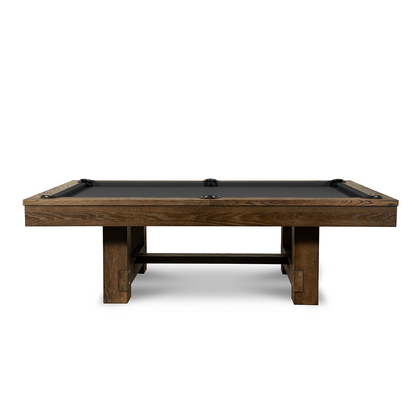Dakota Slate Pool Table - Brownwash Finish