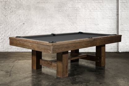 Dakota Slate Pool Table - Brownwash Finish