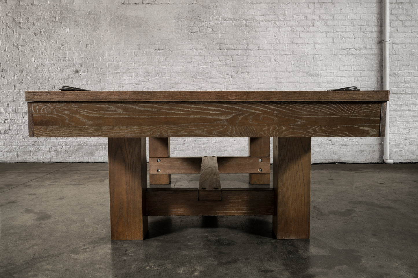 Dakota Slate Pool Table - Brownwash Finish