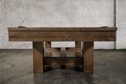 Dakota Slate Pool Table - Brownwash Finish