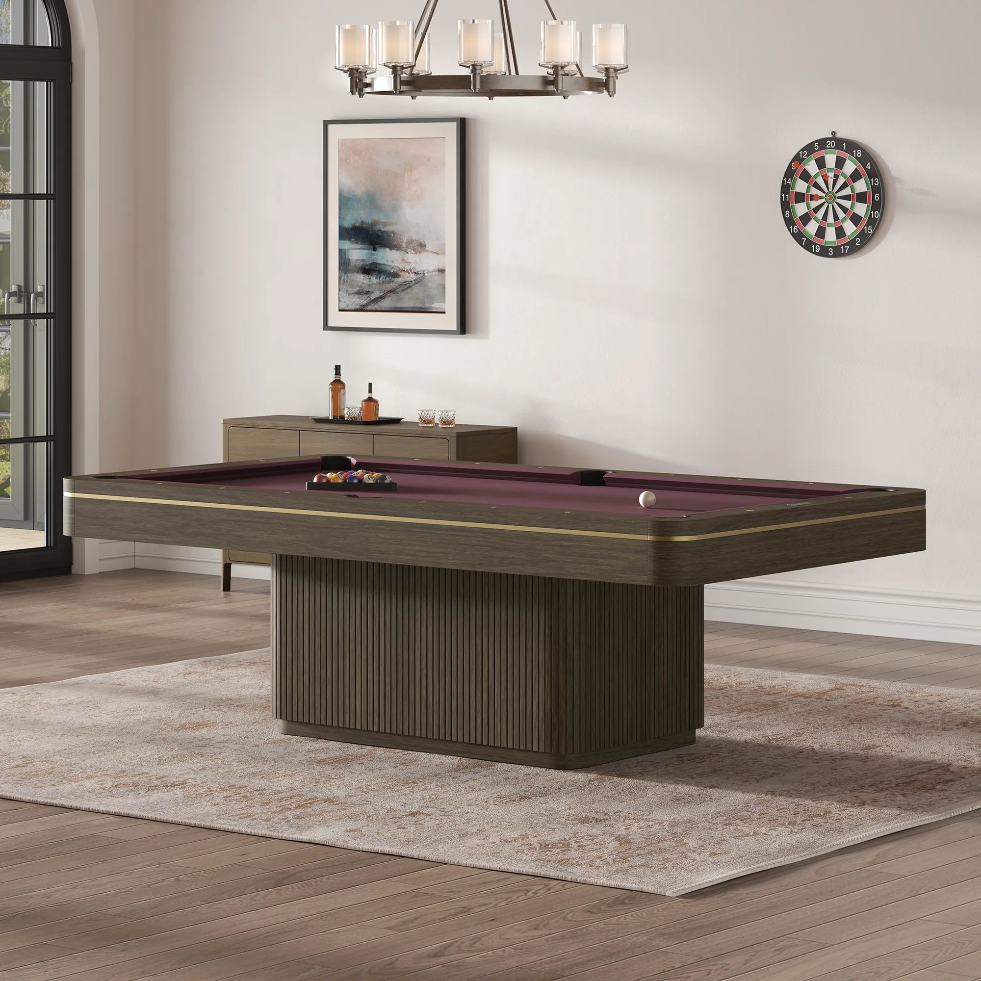 Plank & Hide Dali Pool Table - Thumbnail 4