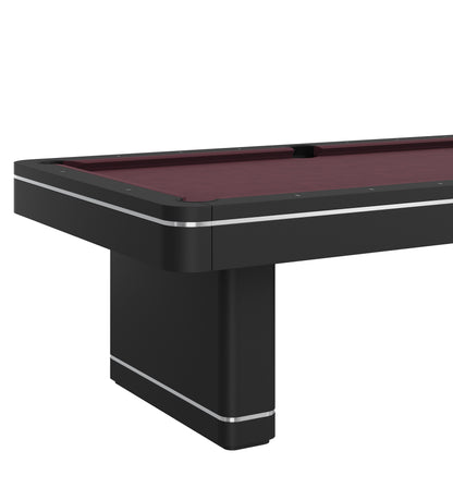 Deco Wood Pool Table - Black Finish
