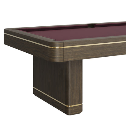 Deco Wood Pool Table - Shadow Greige Finish