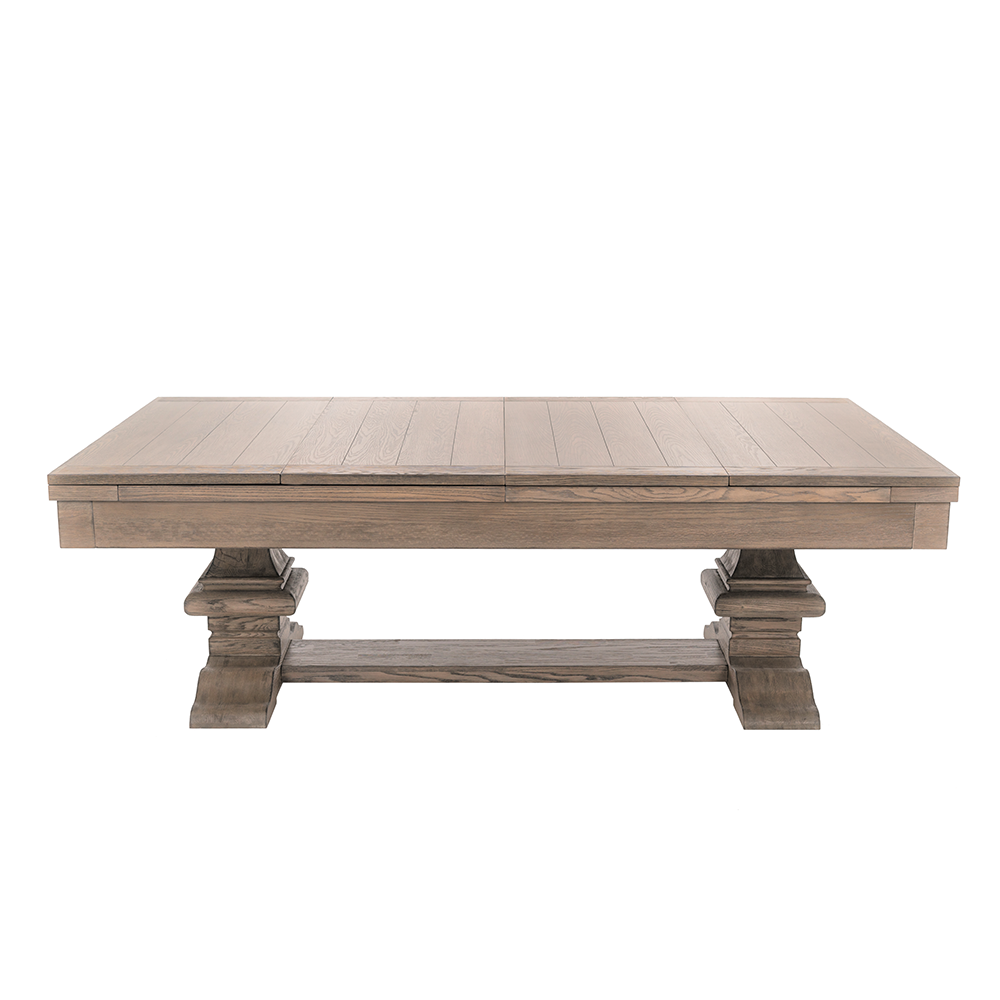 Dining Conversion Top (7' or 8') - Wood Finish (Silvered Ash, Smokehouse, Weathered Grey)
