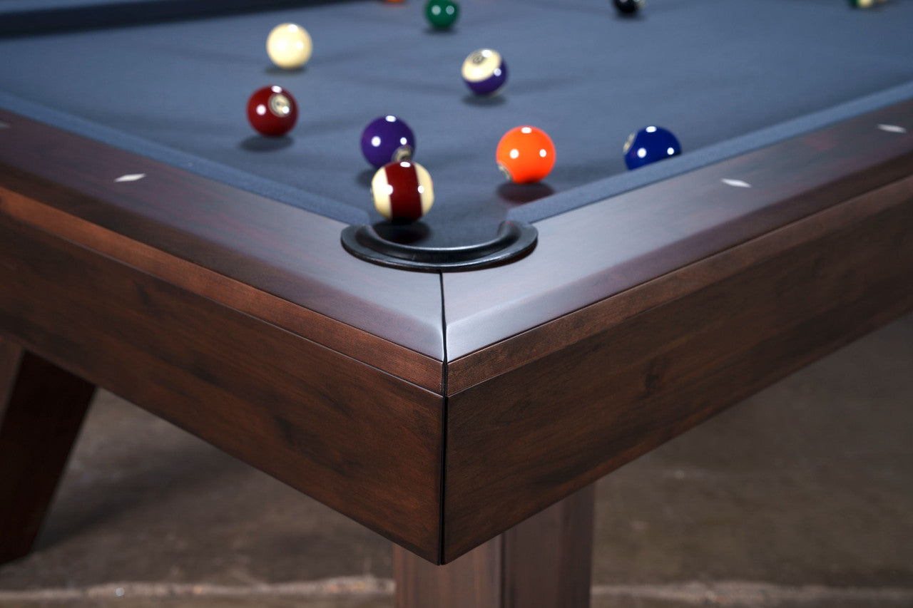 George Pool Table - Antique Coffee Finish