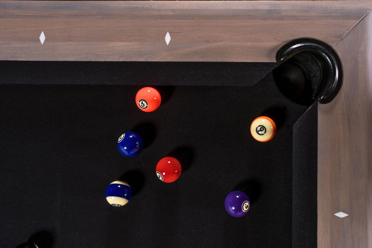 George Pool Table - Glazed Pearl  Finish