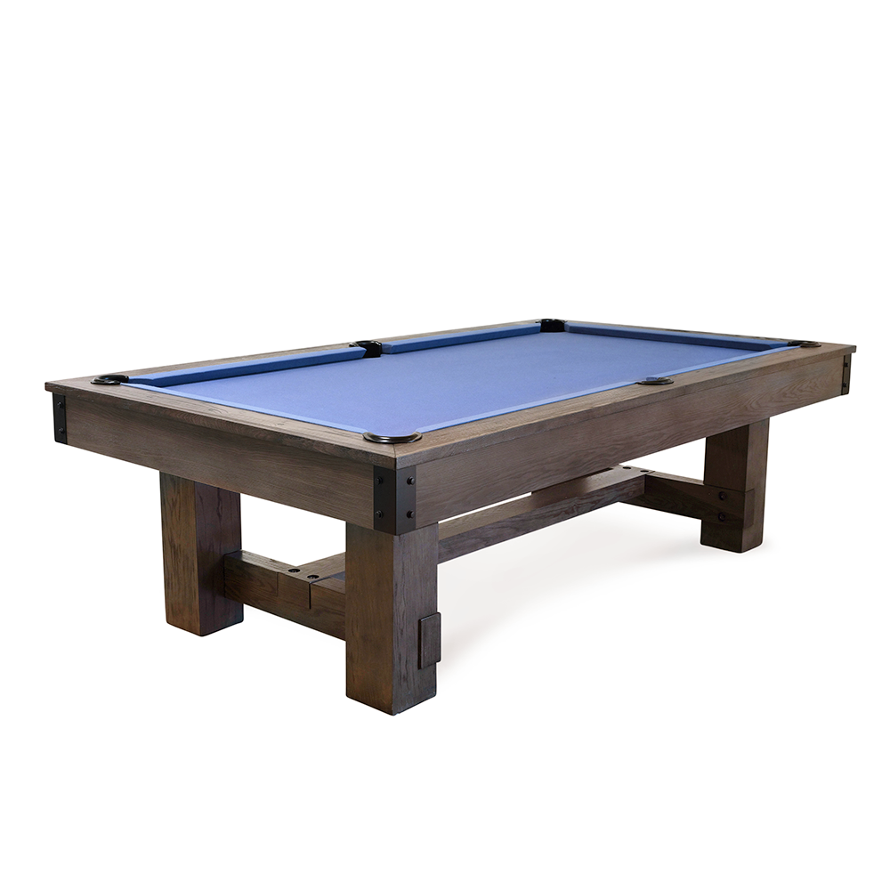 Ironwood Slate Pool Table - Charcoal Finish