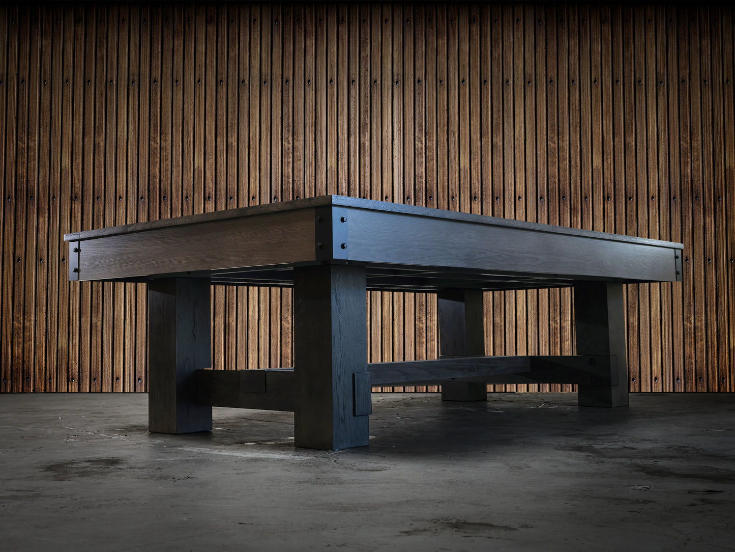 Ironwood Slate Pool Table - Charcoal Finish