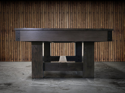 Ironwood Slate Pool Table - Charcoal Finish