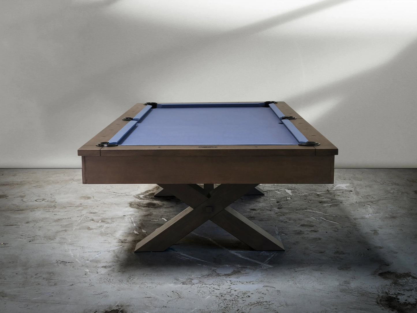 Manhattan Slate Pool Table - Charcoal Finish