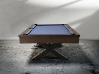 Manhattan Slate Pool Table - Charcoal Finish