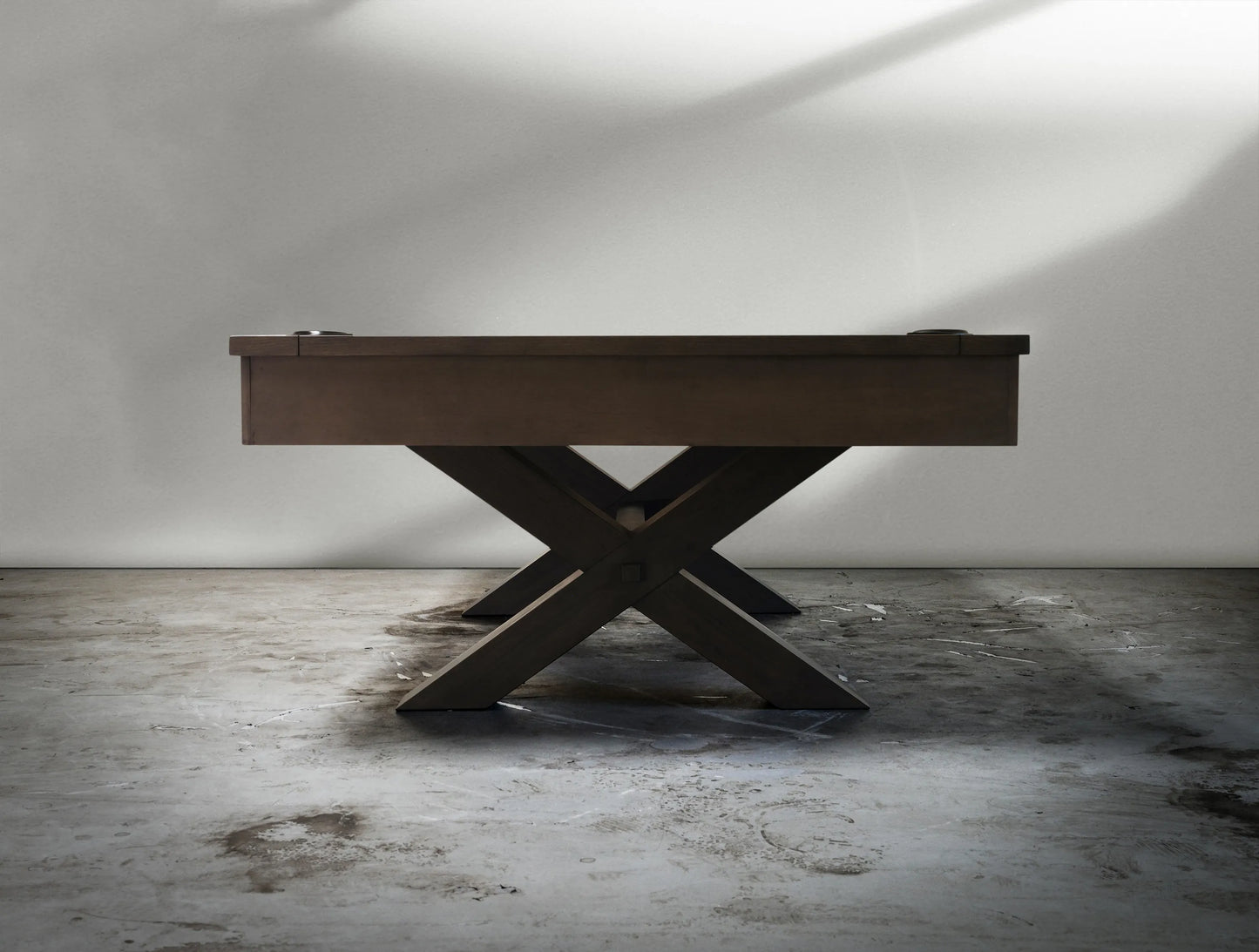 Manhattan Slate Pool Table - Charcoal Finish