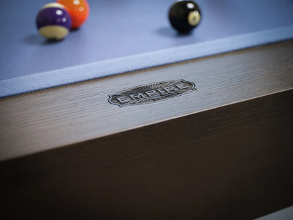 Manhattan Slate Pool Table - Charcoal Finish