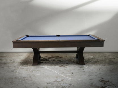 Manhattan Slate Pool Table - Charcoal Finish