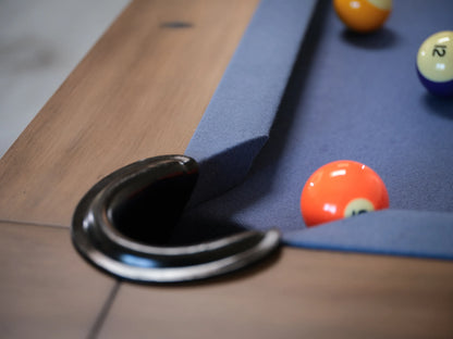 Manhattan Slate Pool Table - Walnut Finish
