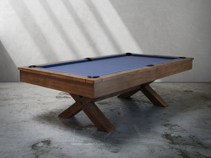 Manhattan Slate Pool Table - Walnut Finish
