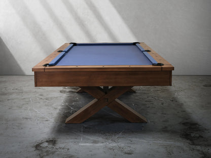 Manhattan Slate Pool Table - Walnut Finish