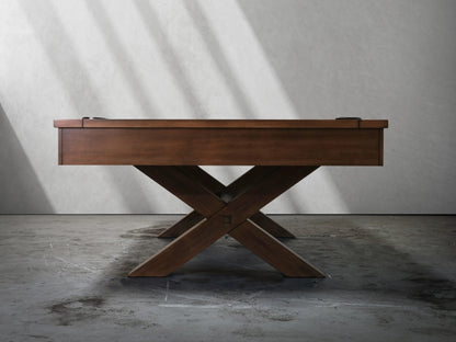 Manhattan Slate Pool Table - Walnut Finish