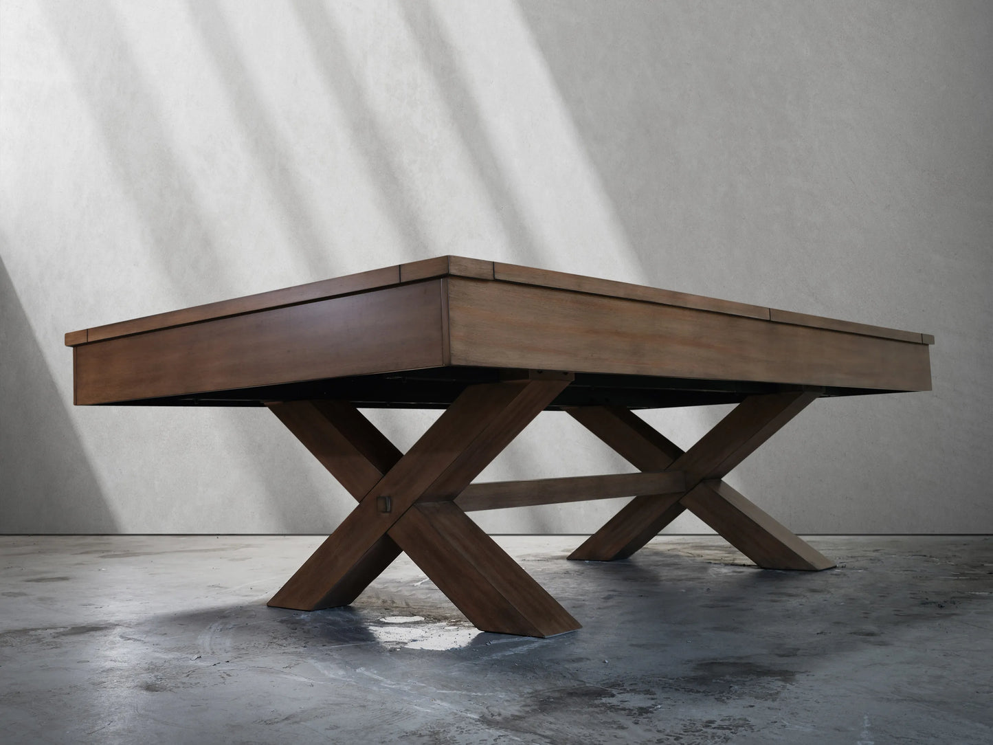 Manhattan Slate Pool Table - Walnut Finish