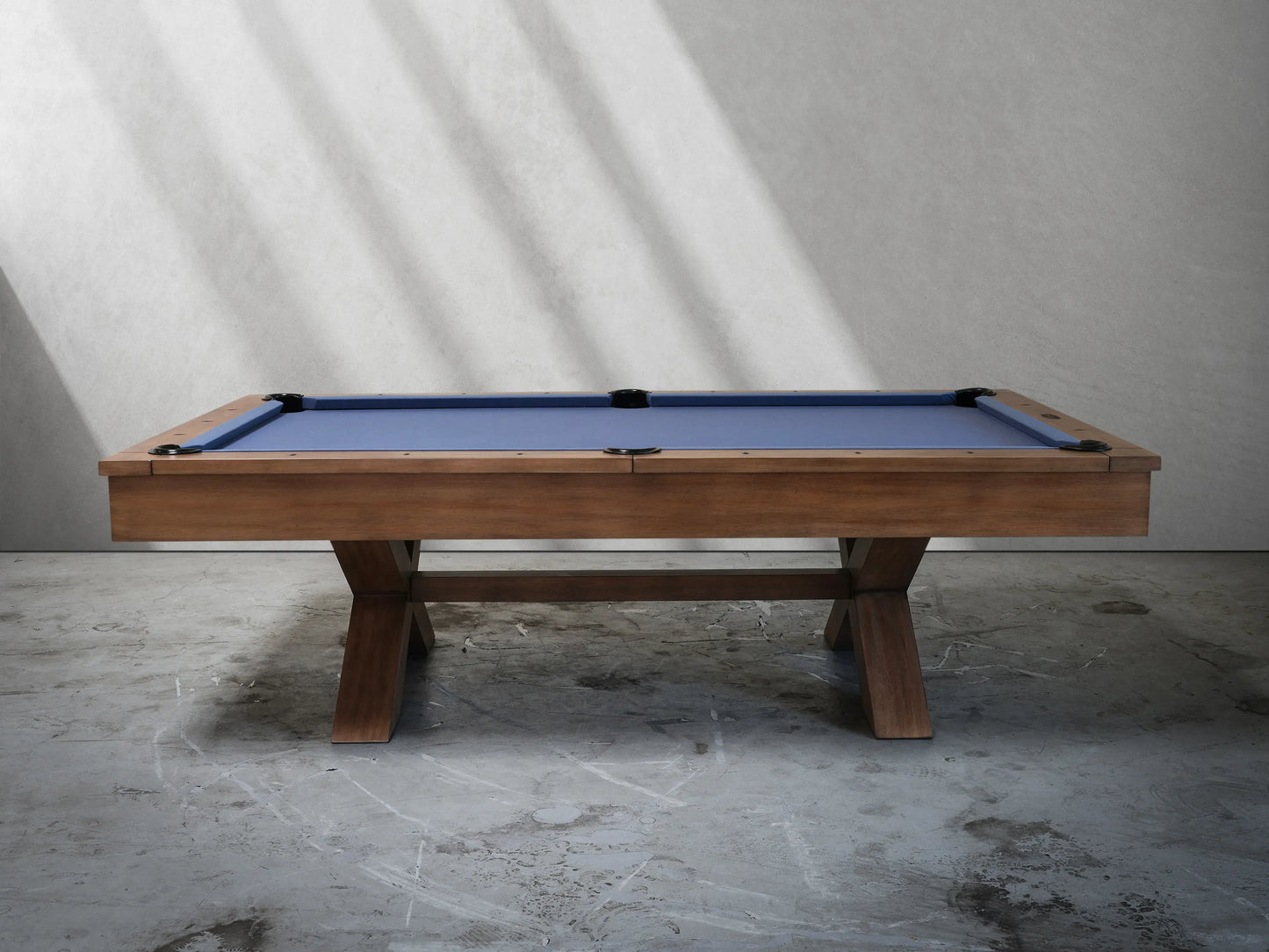 Manhattan Slate Pool Table - Walnut Finish