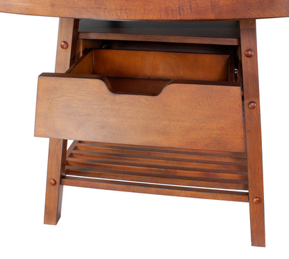 Legacy - Emory 54 Inch Top and Base 2 in 1 Poker Game & Dining Table