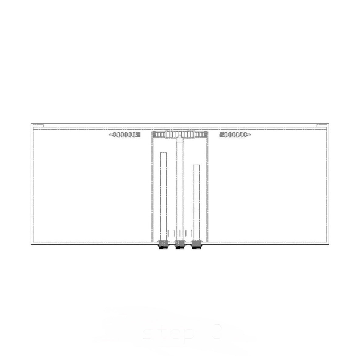 Aquarium plumbing kit works for 50 gallon to 150 gallon with built in overflow box