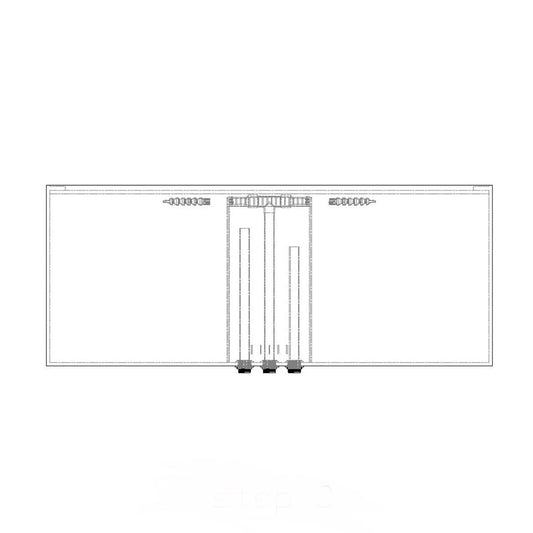 Aquarium plumbing kit works for 50 gallon to 150 gallon with built in overflow box
