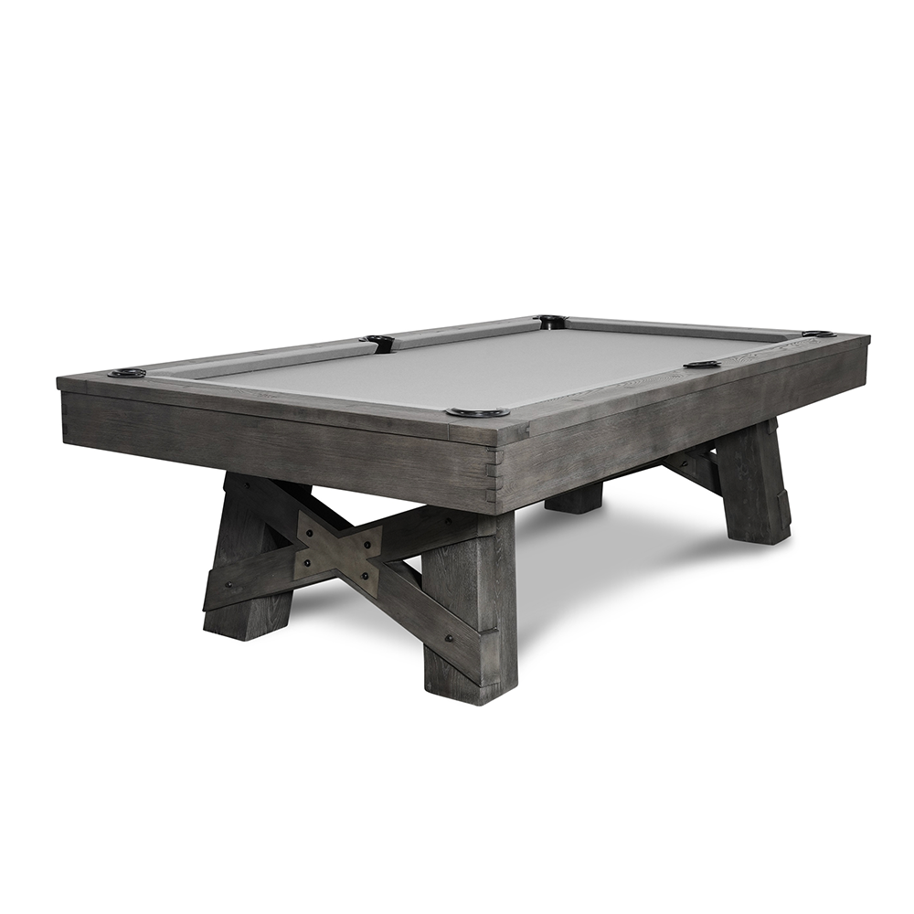 Georgia Slate Pool Table - Grayson Gray Finish