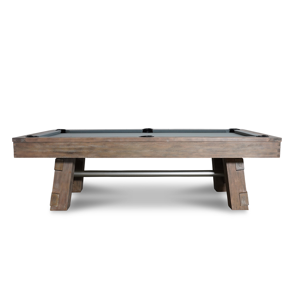 Georgia Slate Pool Table - Weathered Natural Finish