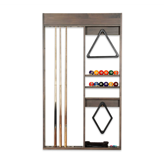 Doc & Holiday Arcadia Wall Cue Rack (9 finish color)