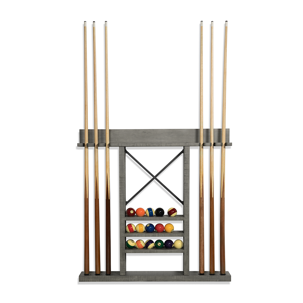 Nixon Billiards Hunter Wall Cue Rack (4 finish color)