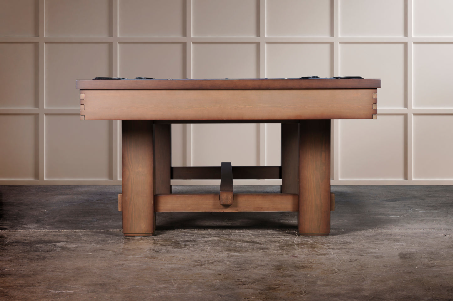 Hank Pool Table - American Chocolate Finish