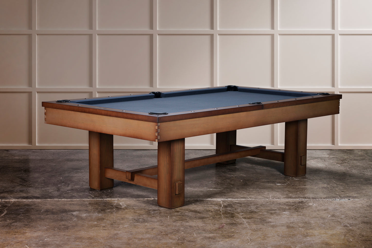 Hank Pool Table - American Chocolate Finish