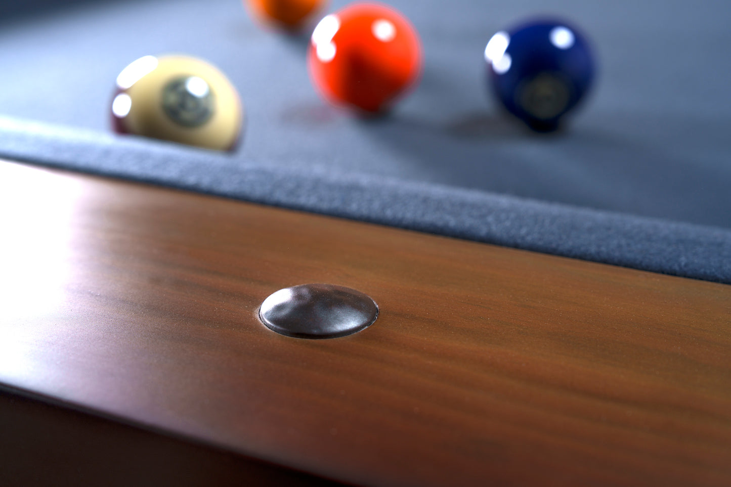 Hank Pool Table - American Chocolate Finish