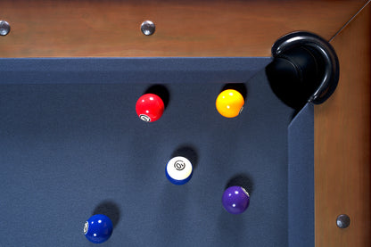 Hank Pool Table - American Chocolate Finish