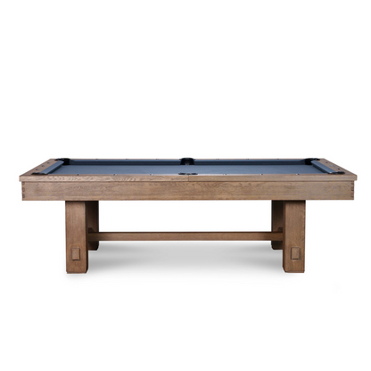 Hank Pool Table - Platnum Oaklee Finish