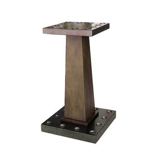 Voxwood Floor Rack - Holds 12 Cues - Grey Walnut & Gunmetal