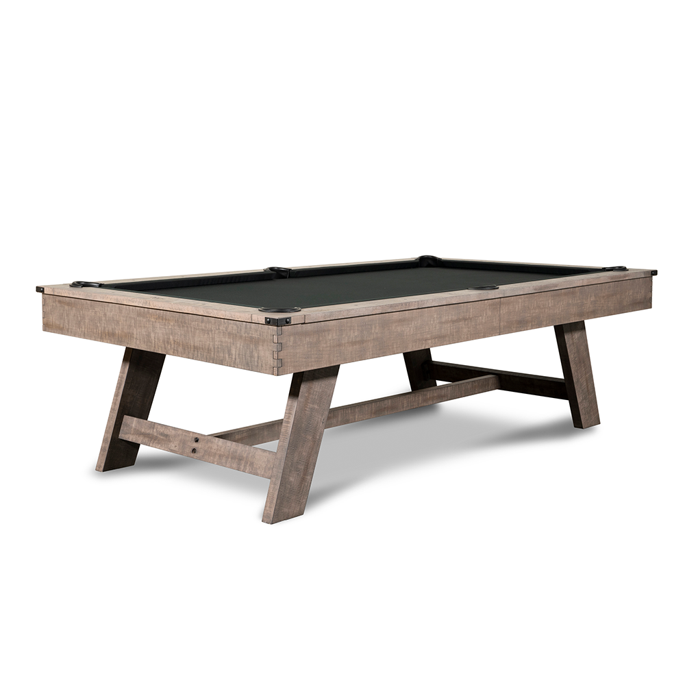 Hunter Slate Pool Table - Wood Leg - Antique Finish