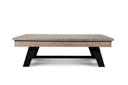 Hunter Slate Pool Table - Metal Leg - Antique Finish