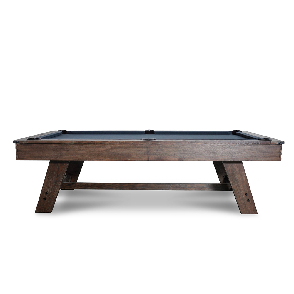 Hunter Slate Pool Table - Wood Leg - Brushed Walnut