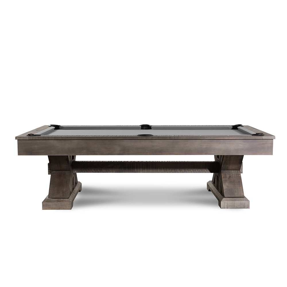 Jasper Slate Pool Table - Weathered Slate Finish