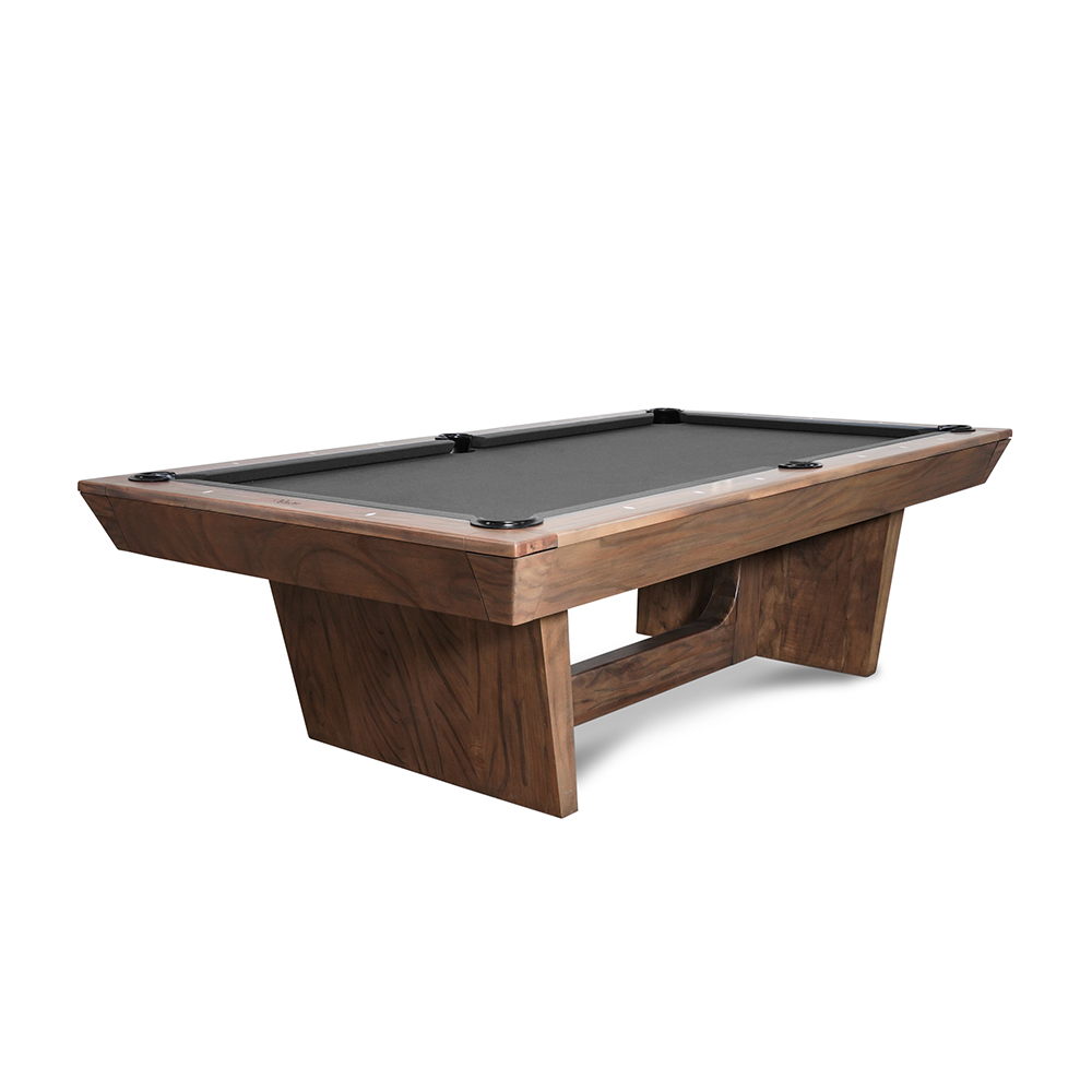 KAI Slate Pool Table - Gray Walnut Finish