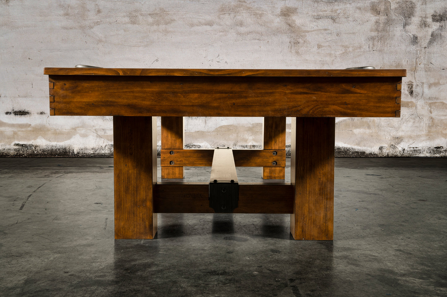 Winchester Slate Pool Table - Gunshot Wood Finish