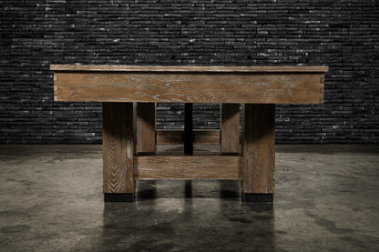 Cimarron Slate Pool Table - Smoke Grey wash Finish