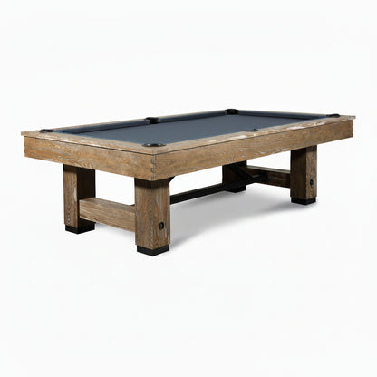 Cimarron Slate Pool Table - Smoke Grey wash Finish